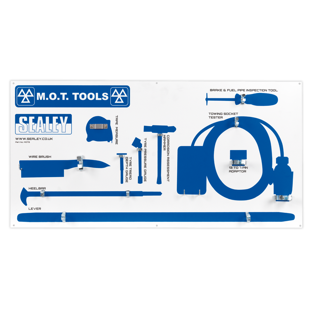 MOT Tool Board with Tools MOTBKIT