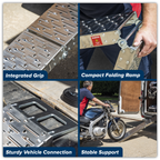 Stainless Steel Loading Ramp 270kg Capacity MR270