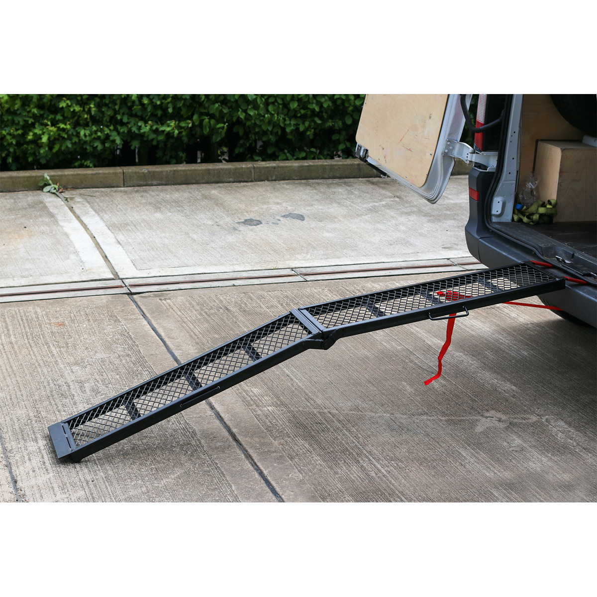Steel Mesh Folding Loading Ramp 360kg Capacity MR360