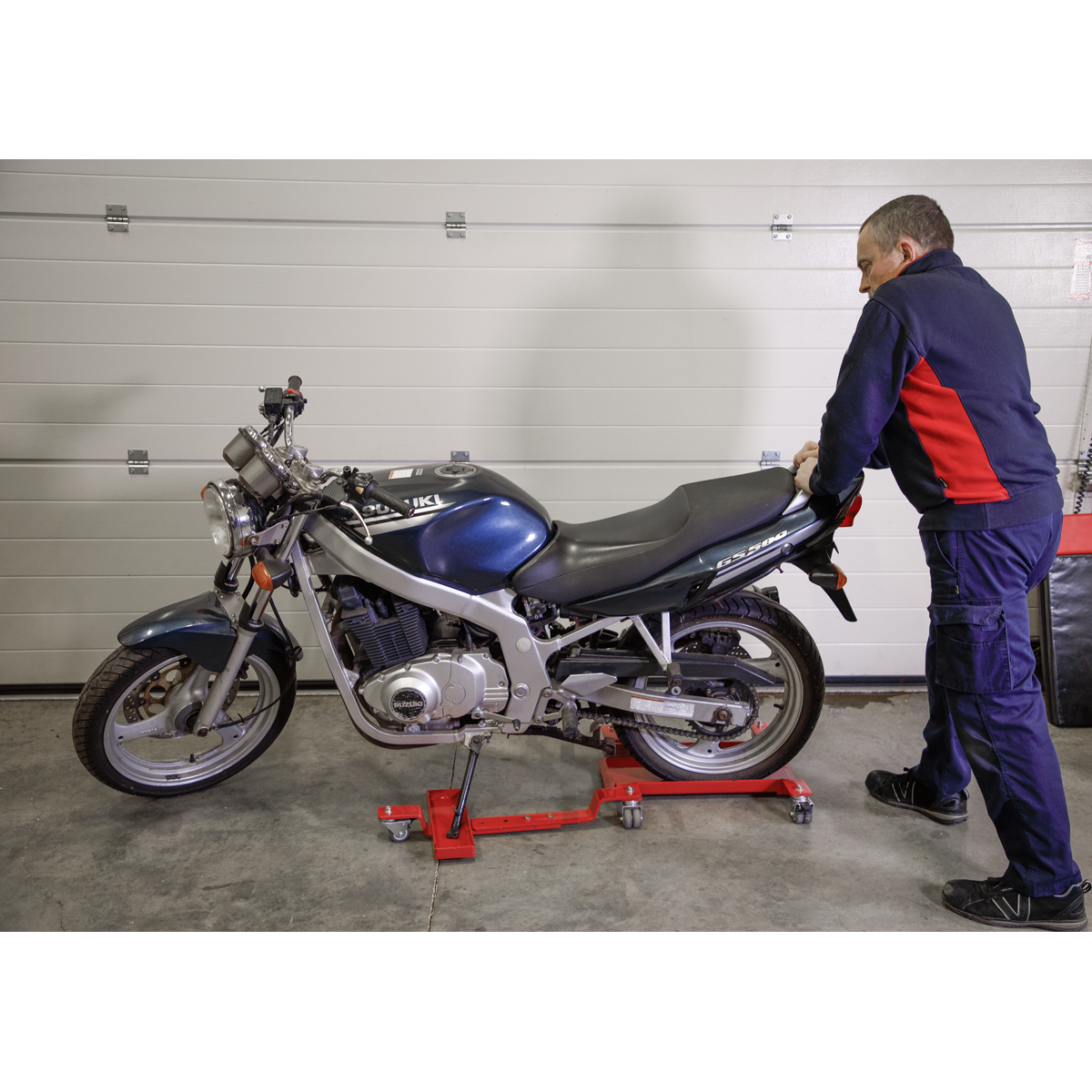Motorcycle Rear Wheel Side Stand Type Dolly MS0630