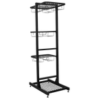 Freestanding Motorcycle Helmet & Gear Storage MS081FS2