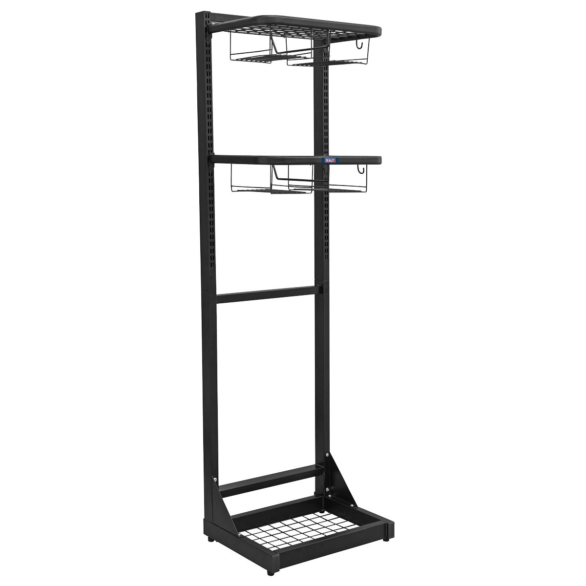 Freestanding Motorcycle Helmet & Gear Storage MS081FS