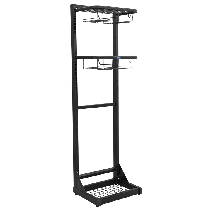 Freestanding Motorcycle Helmet & Gear Storage MS081FS