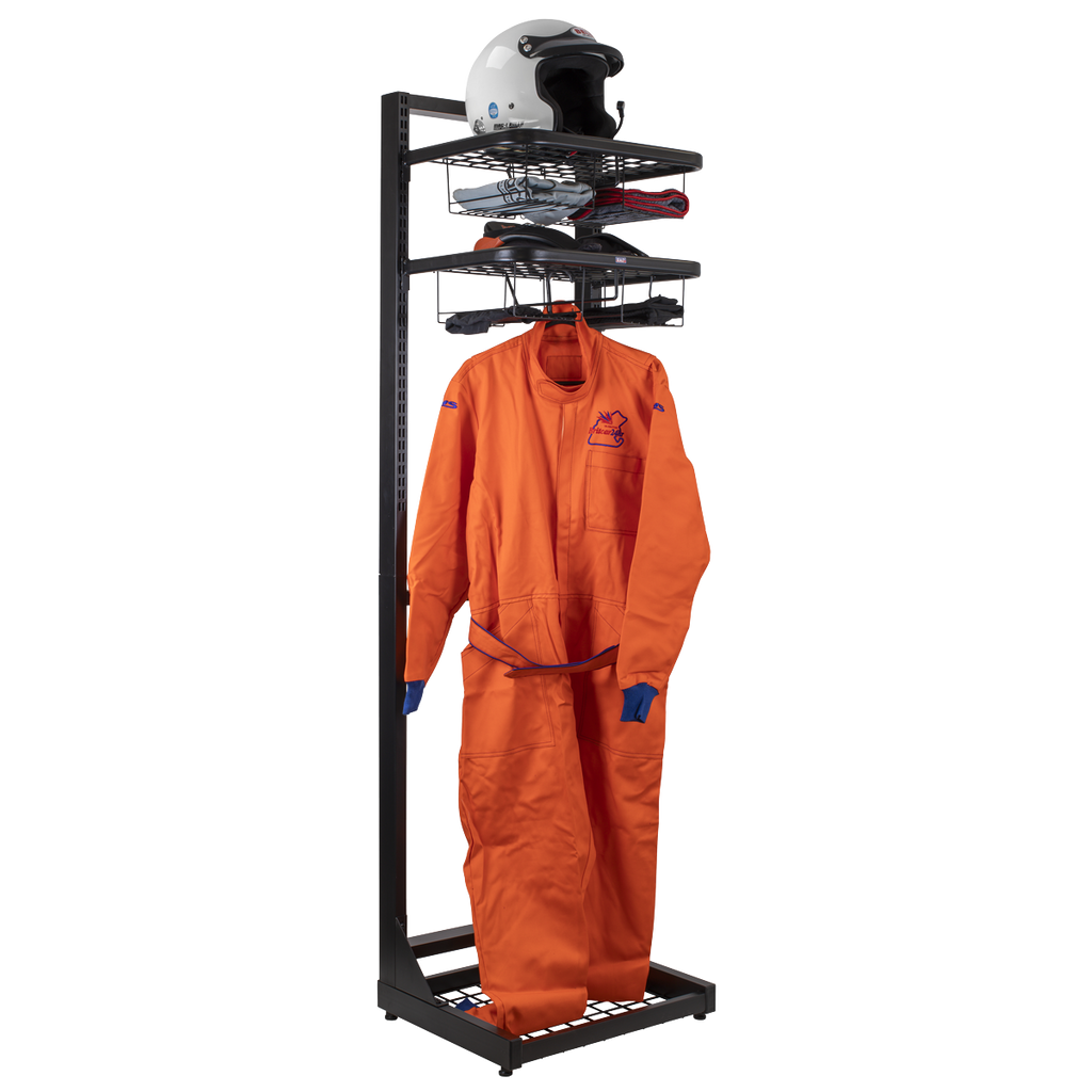 Freestanding Motorcycle Helmet & Gear Storage MS081FS