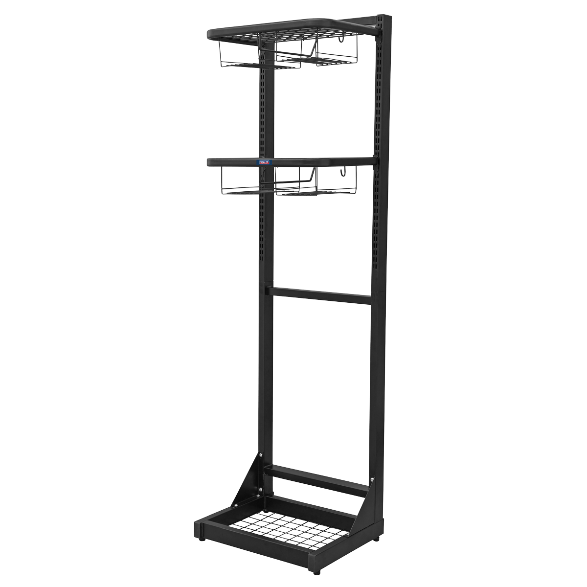 Freestanding Motorcycle Helmet & Gear Storage MS081FS