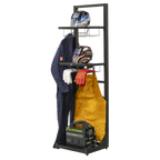 Freestanding Motorcycle Helmet & Gear Storage MS081FS