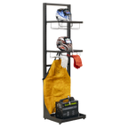 Freestanding Motorcycle Helmet & Gear Storage MS081FS