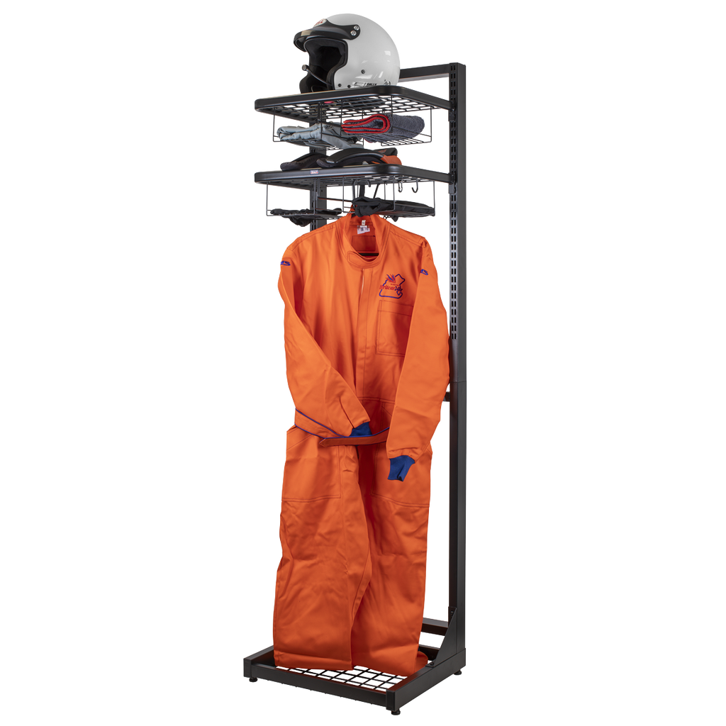 Freestanding Motorcycle Helmet & Gear Storage MS081FS