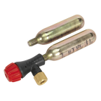 Motorcycle CO2 Emergency Tyre Inflator Kit MS087