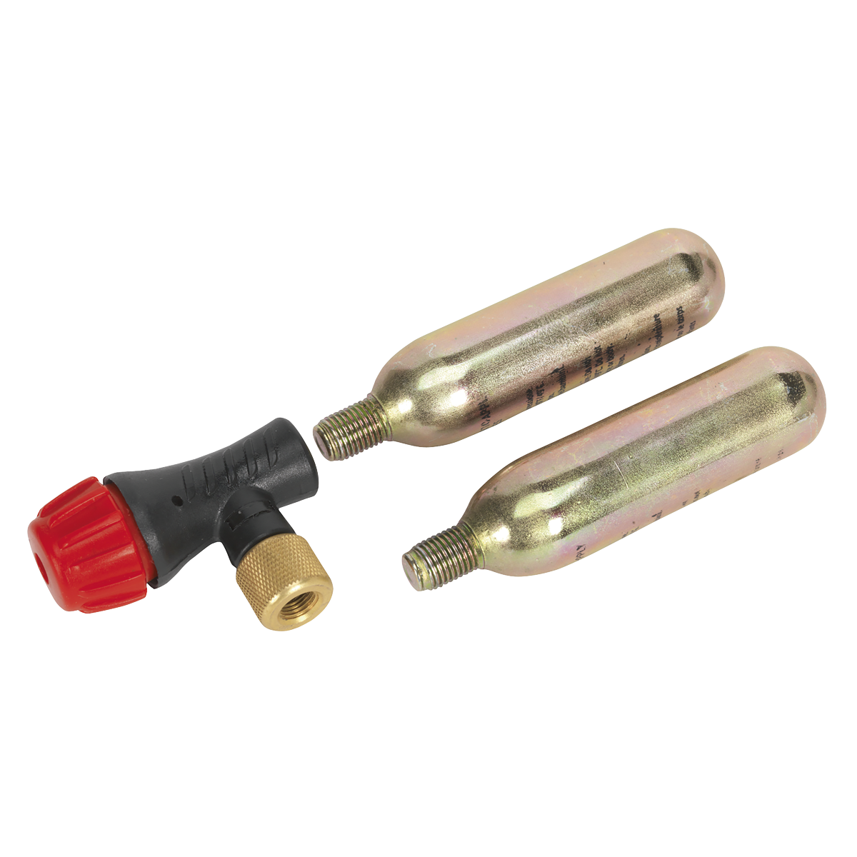 Motorcycle CO2 Emergency Tyre Inflator Kit MS087