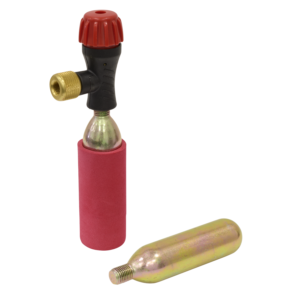 Motorcycle CO2 Emergency Tyre Inflator Kit MS087