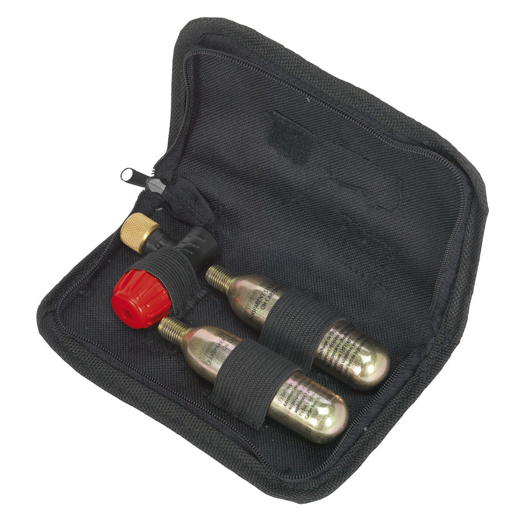 Motorcycle CO2 Emergency Tyre Inflator Kit MS087