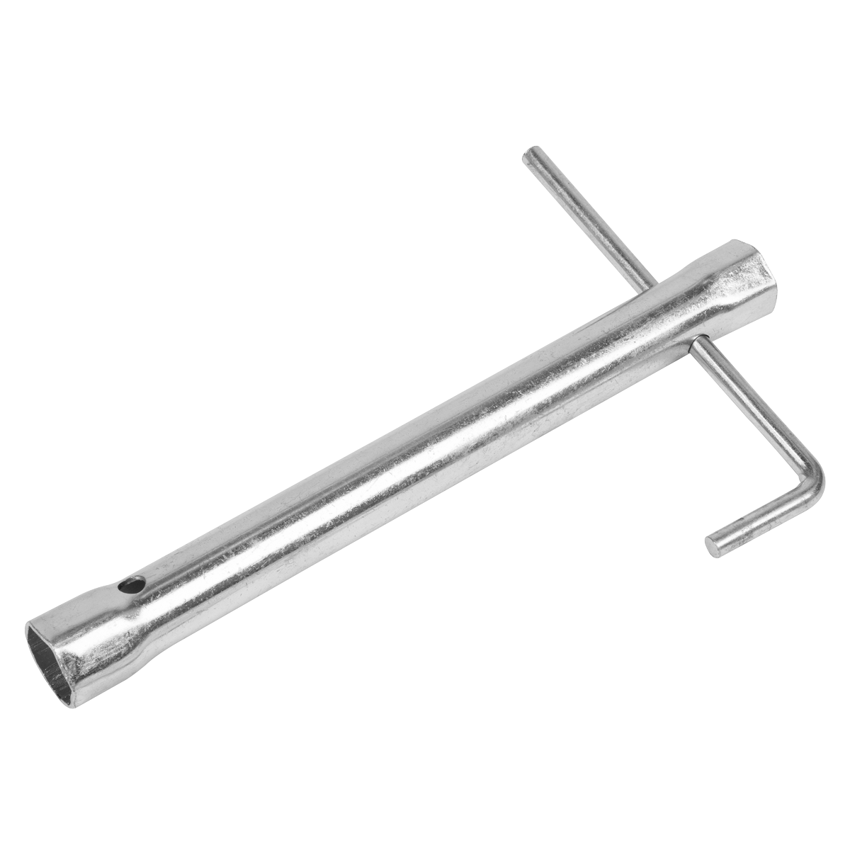 Long Reach Double End Spark Plug Box Spanner with L-Bar 16/18mm MS157