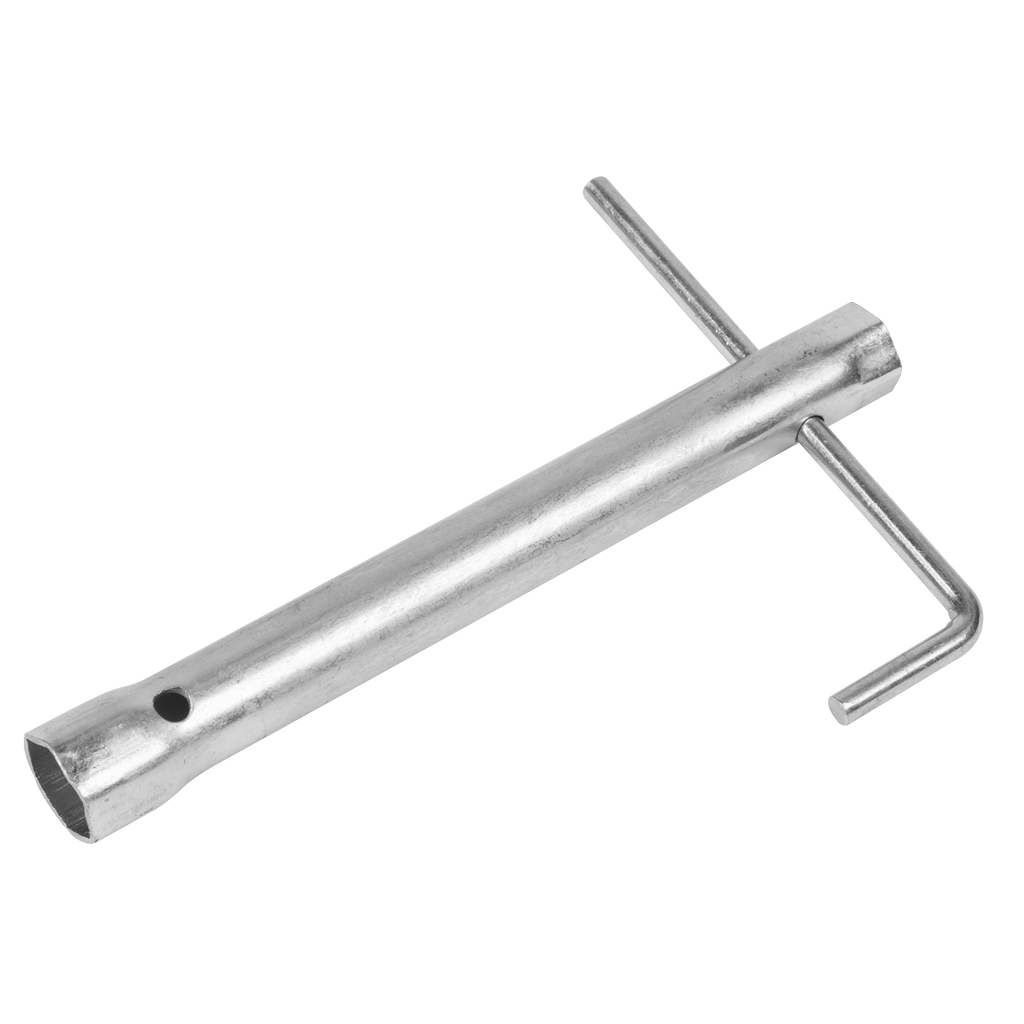Long Reach Double End Spark Plug Box Spanner with L-Bar 14/16mm MS160