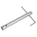 Long Reach Double End Spark Plug Box Spanner with L-Bar 14/16mm MS160