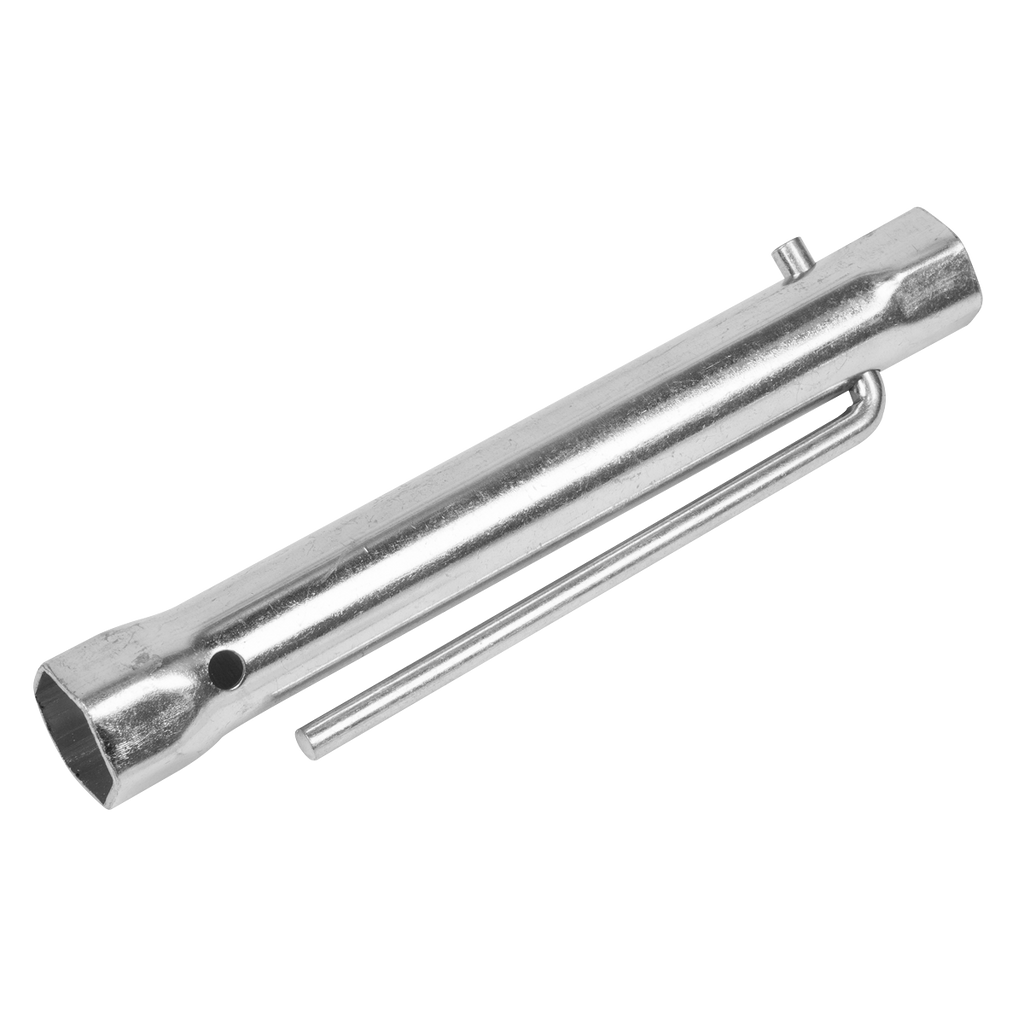 Long Reach Double End Spark Plug Box Spanner with L-Bar 18/21mm MS161