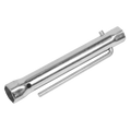 Long Reach Double End Spark Plug Box Spanner with L-Bar 18/21mm MS161