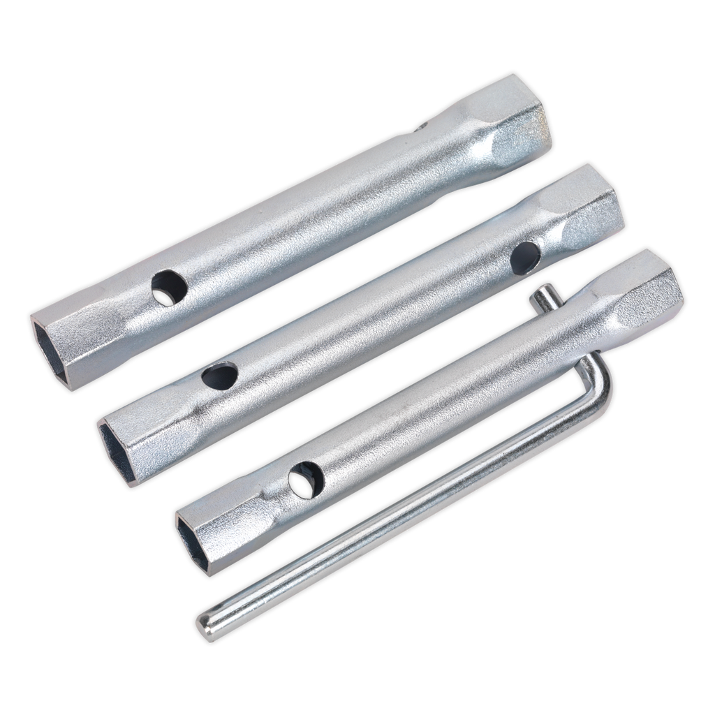 Long Reach Double End Spark Plug Box Spanner Set 3pc MS165
