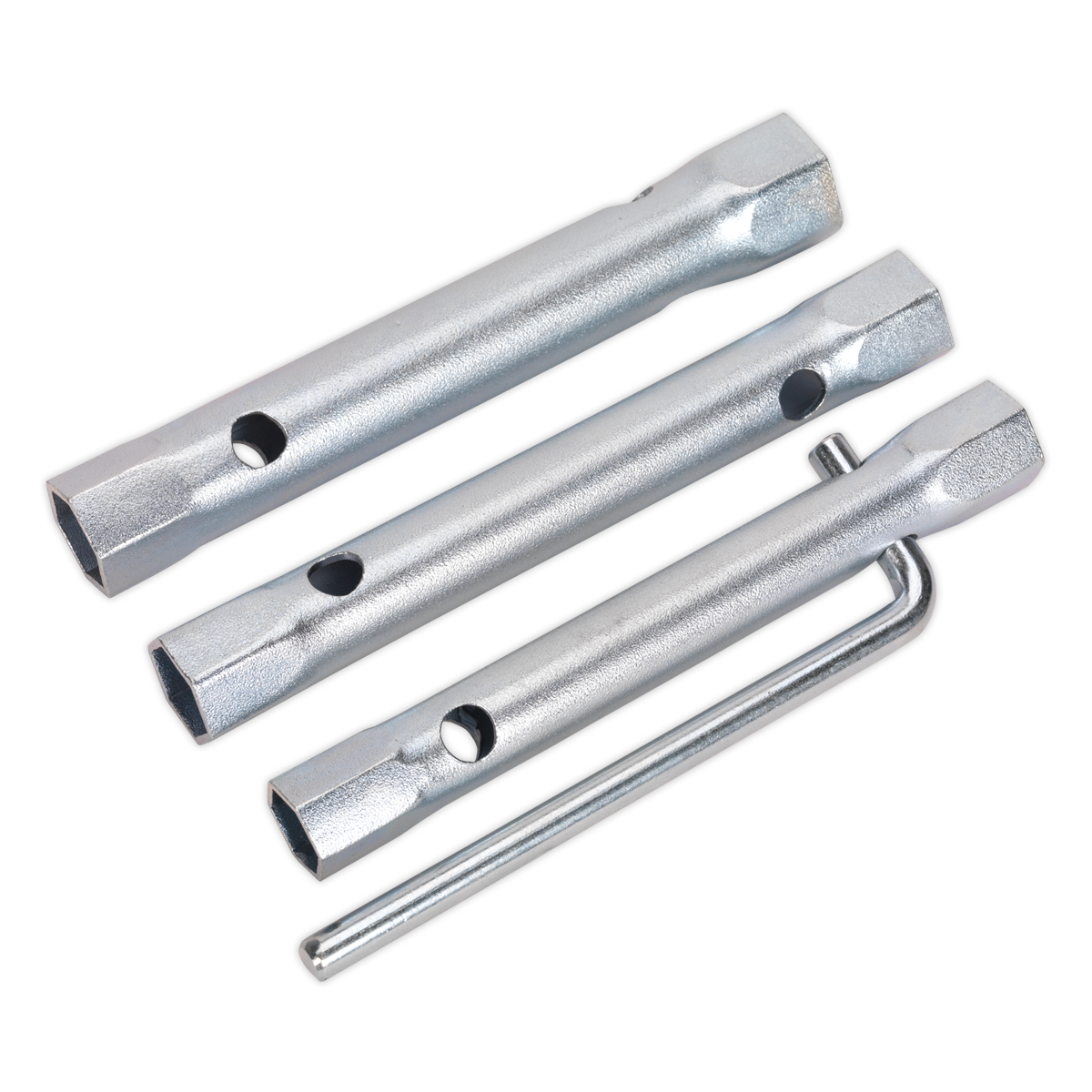 Long Reach Double End Spark Plug Box Spanner Set 3pc MS165
