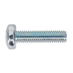 Zinc Plated Pan Head Pozi Machine Screw M5 x 20mm, DIN 7985Z - Pack of 100 MSP520