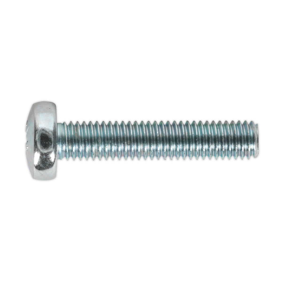 Zinc Plated Pan Head Pozi Machine Screw M5 x 25mm, DIN 7985Z - Pack of 50 MSP525