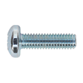 Zinc Plated Pan Head Pozi Machine Screw M6 x 20mm, DIN 7985Z - Pack of 50 MSP620