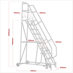 Mobile Safety Steps 4-Tread MSS04