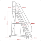 Mobile Safety Steps 6-Tread MSS06