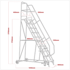 Mobile Safety Steps 7-Tread MSS07
