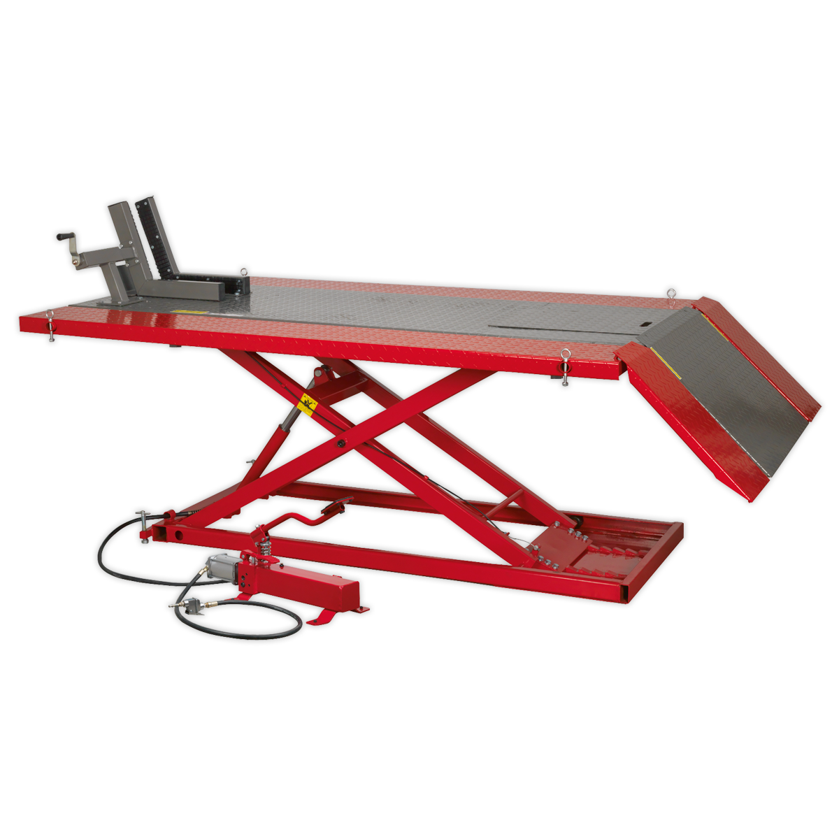 Air/Hydraulic Mini Tractor/Quad/Motorcycle Lift 680kg Capacity MT680