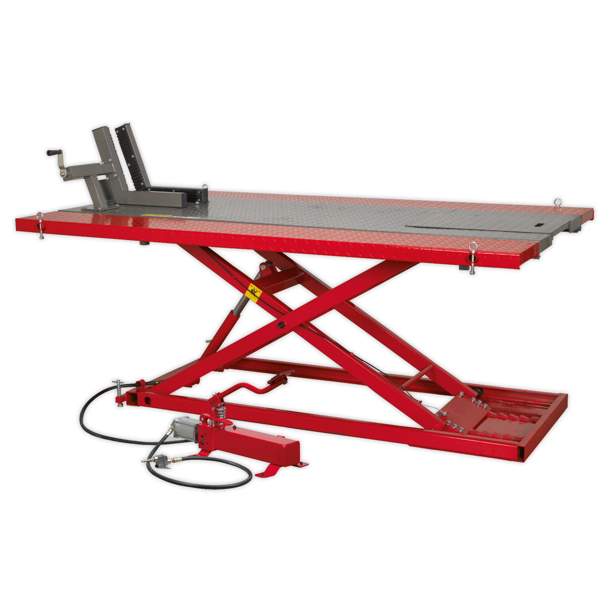 Air/Hydraulic Mini Tractor/Quad/Motorcycle Lift 680kg Capacity MT680