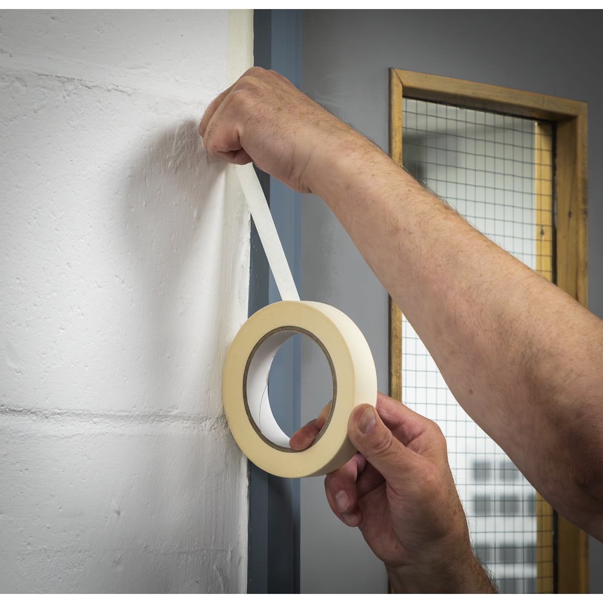 24mm x 50m Premium Quality Masking Tape - Pack of 36 MTLB24