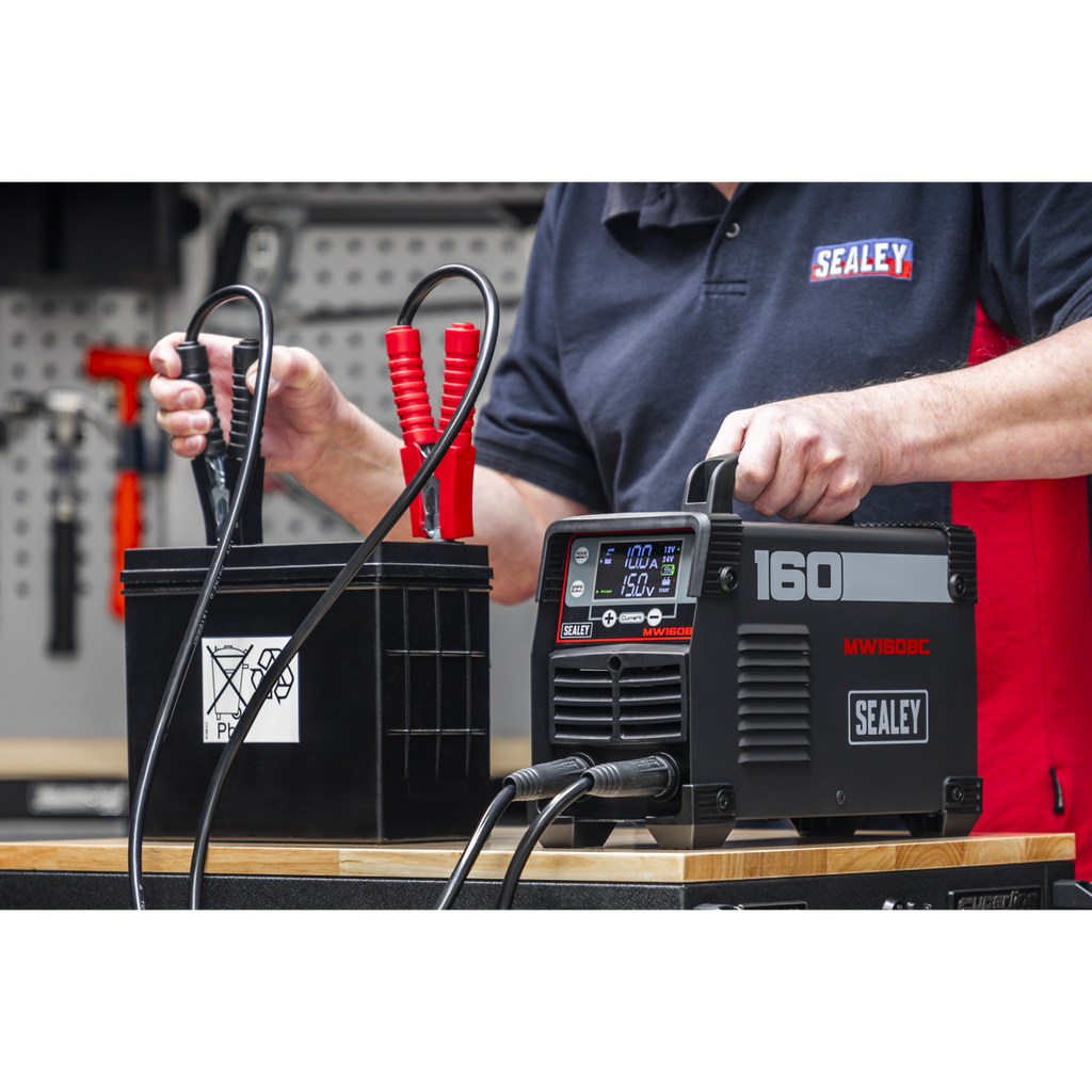 MMA/ARC Inverter Welder 160A & Battery Charger/Starter 200A 230V MW160BC