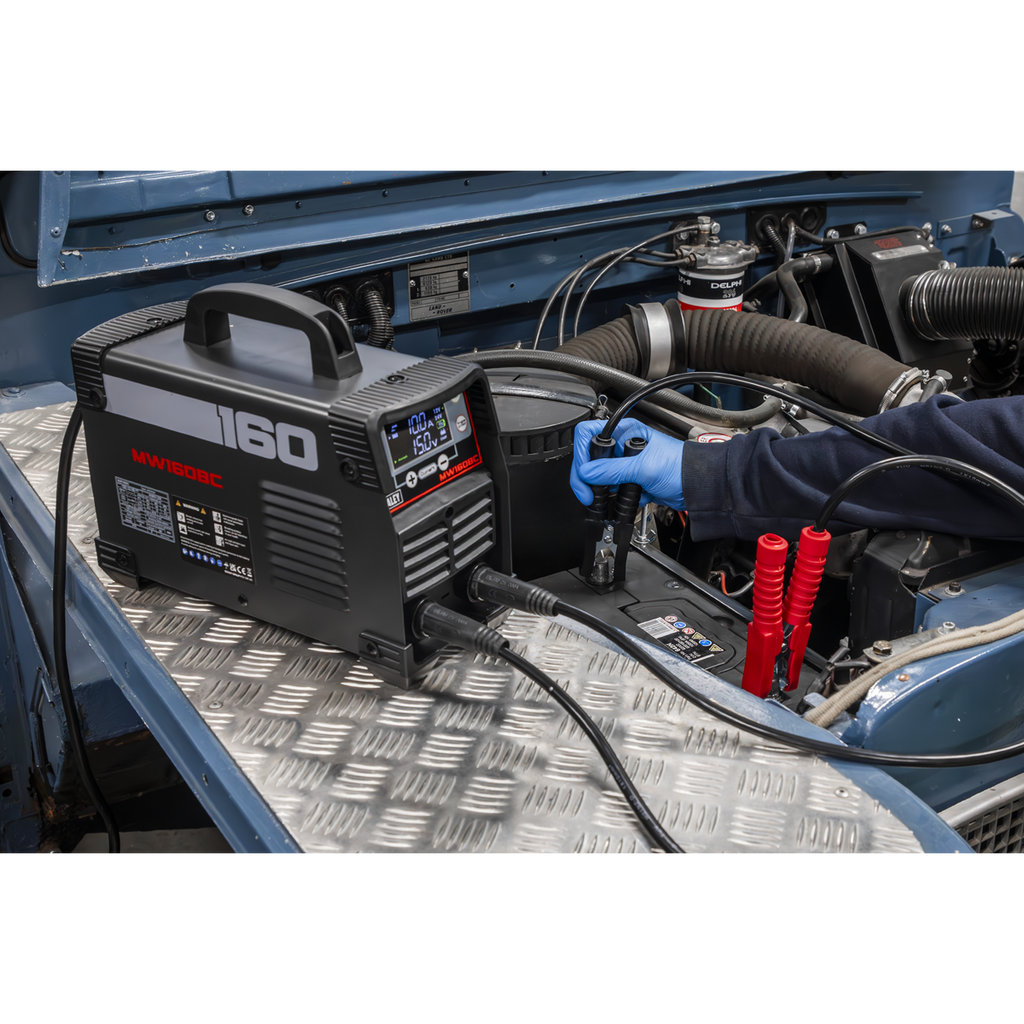 MMA/ARC Inverter Welder 160A & Battery Charger/Starter 200A 230V MW160BC