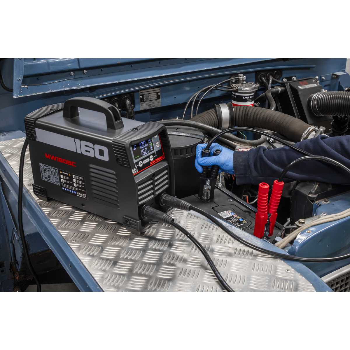 MMA/ARC Inverter Welder 160A & Battery Charger/Starter 200A 230V MW160BC