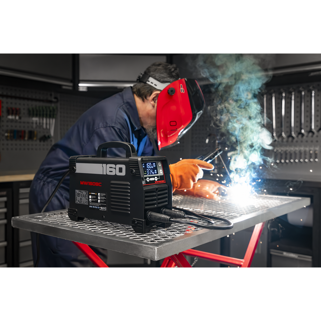 MMA/ARC Inverter Welder 160A & Battery Charger/Starter 200A 230V MW160BC