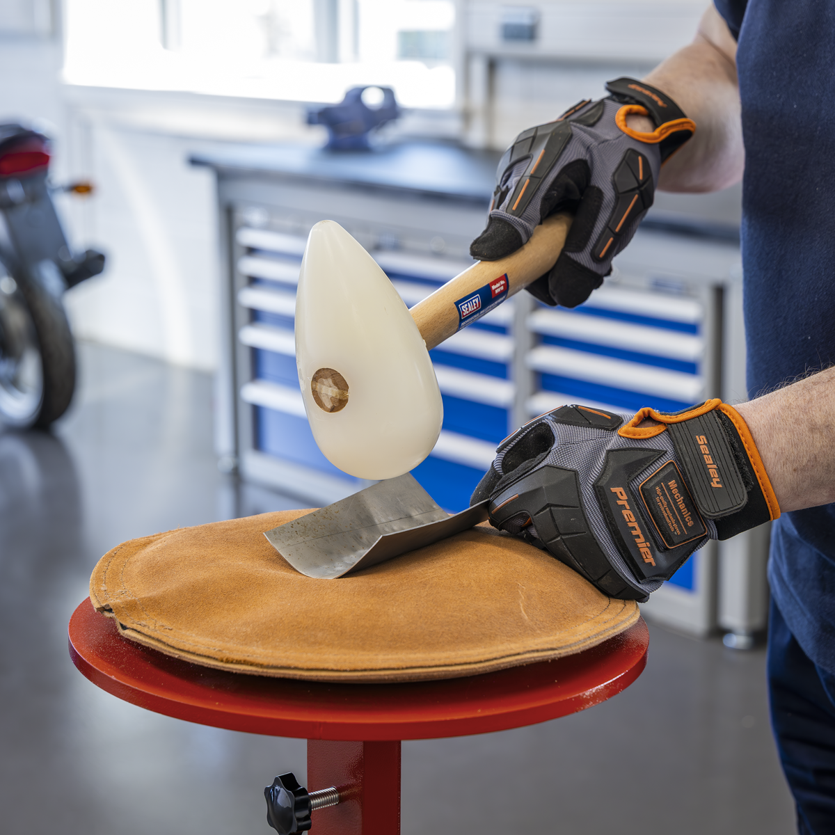 Leather Panel Beating Sandbag for Metal Forming 12" MW17