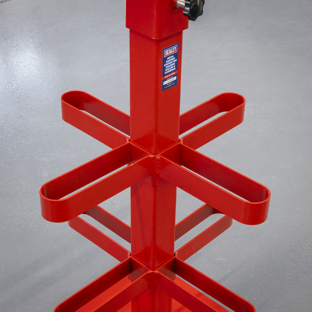 Metal Shaping Station for holding T-Dollies & Sandbags MW19