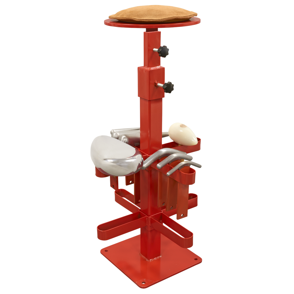 Metal Shaping Station for holding T-Dollies & Sandbags MW19