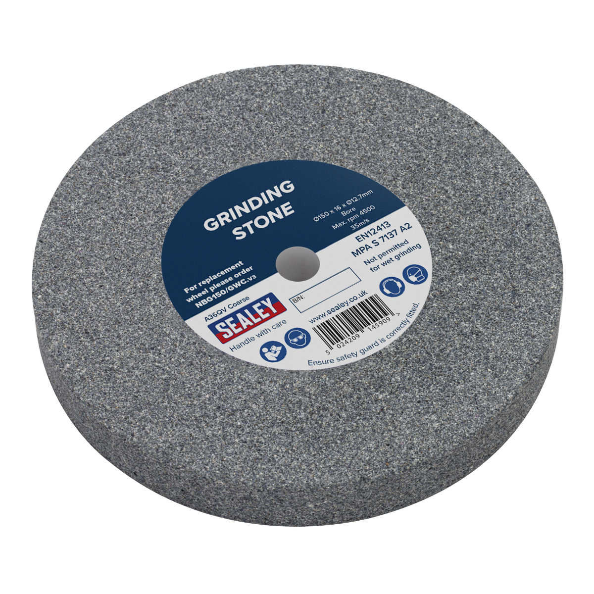 Grinding Stone 150 x 16mm - A36Q Coarse NBG150/GWC