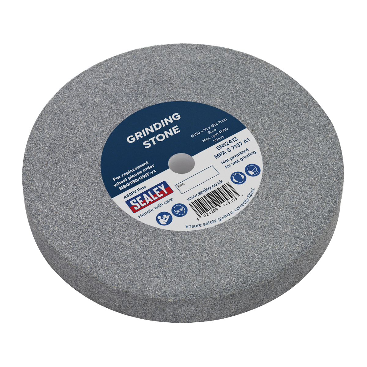 Grinding Stone 150 x 16mm - A60P Fine NBG150/GWF