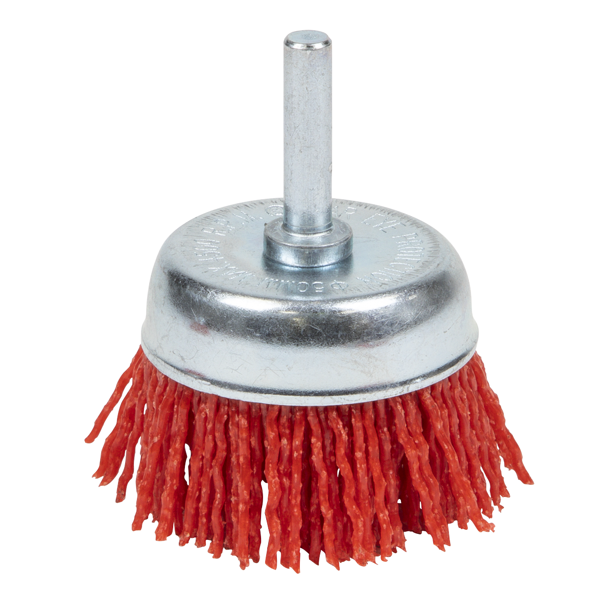 50mm Nylon Filament Cup Brush with 6mm Shaft NFB50
