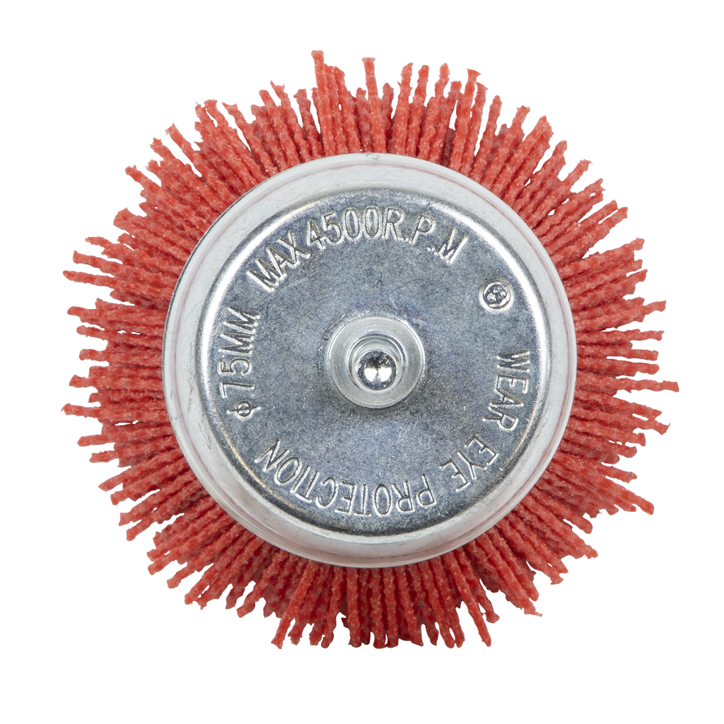 75mm Nylon Filament Cup Brush with 6mm Shaft NFB75