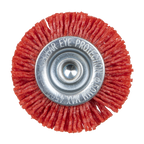 50mm Nylon Filament Circular Brush with 6mm Shaft NFBC50