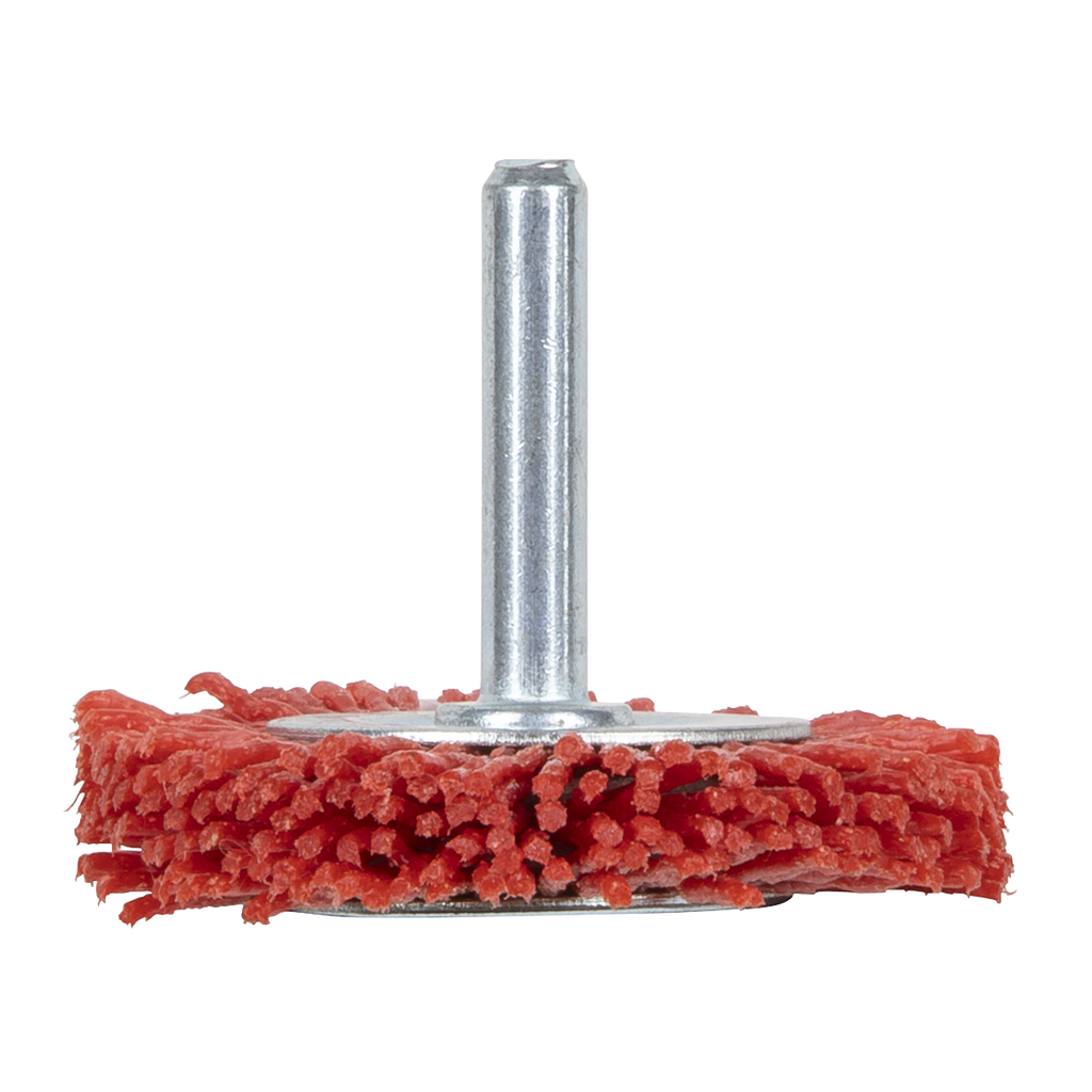 50mm Nylon Filament Circular Brush with 6mm Shaft NFBC50
