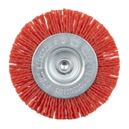 75mm Nylon Filament Circular Brush with 6mm Shaft NFBC75