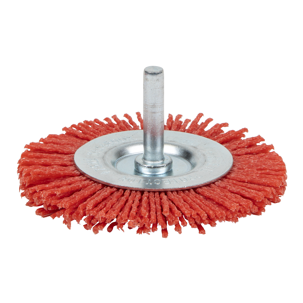 75mm Nylon Filament Circular Brush with 6mm Shaft NFBC75