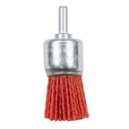 25mm Nylon Filament End Brush with 6mm Shaft NFBE25
