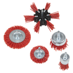 Nylon Filament Brush Set 5pc NFBS05