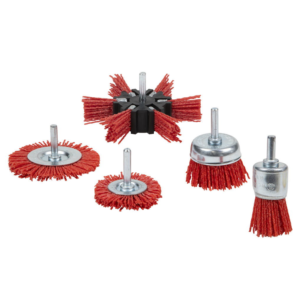 Nylon Filament Brush Set 5pc NFBS05